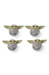 CUFFLINKS, INC STAR WARS 3D GROGU STUD SET