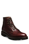 Allen Edmonds Higgins Waterproof Lug Sole Boot In Burgundy