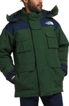 The North Face Coldworks Water Repellent Hooded Parka In Pine Needle Summit Navy