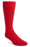 Pantherella Cashmere-blend Socks In Winter Berry