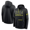 Nike Cincinnati Bengals Volt Menâs  Men's Nfl Pullover Hoodie In Black
