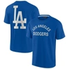 Fanatics Signature Men's And Women's  Royal Los Angeles Dodgers Super Soft Short Sleeve T-shirt In Royal