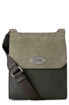 Mulberry Small Antony Leather Crossbody Bag In Dark Green-olive