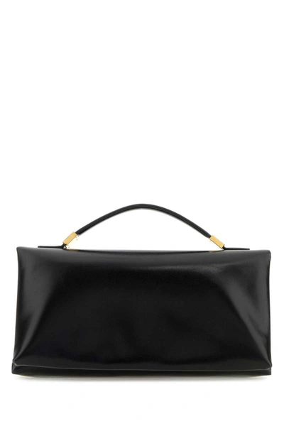 Marni Prisma Leather Small Bag In 00n99
