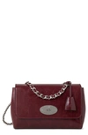 MULBERRY MEDIUM LILY WRINKLY LEATHER SHOULDER BAG