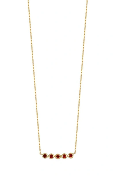 Bony Levy 14k Gold Bar Pendant Necklace In 14k Yellow Gold
