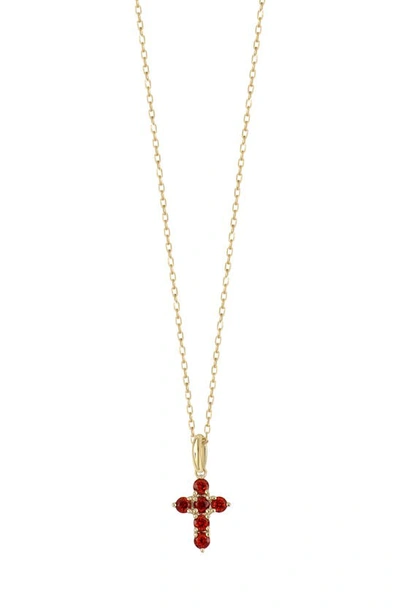 Bony Levy 14k Gold Cross Pendant Necklace In 14k Yellow Gold