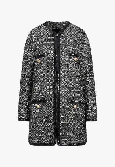 GIAMBATTISTA VALLI BOUCLÉ TWEED COAT