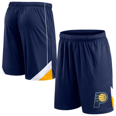 Fanatics Branded Navy Indiana Pacers Slice Shorts