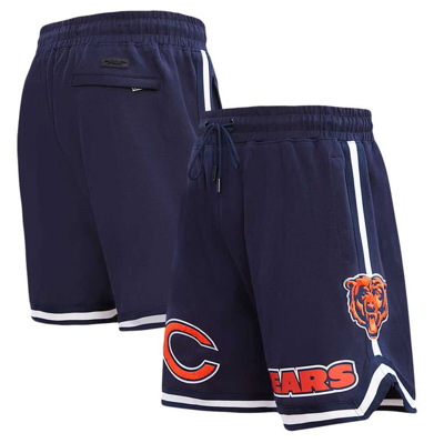 Pro Standard Navy Chicago Bears Classic Chenille Shorts