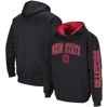 COLOSSEUM YOUTH COLOSSEUM  BLACK OHIO STATE BUCKEYES 2-HIT PULLOVER HOODIE