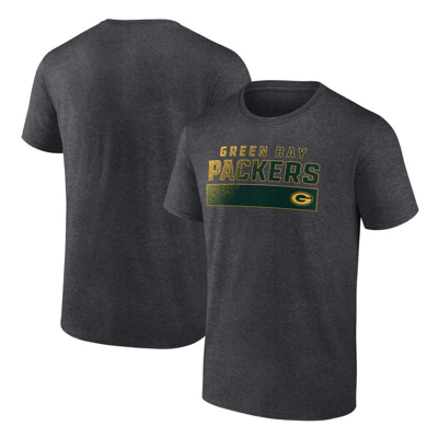 Fanatics Branded  Charcoal Green Bay Packers T-shirt