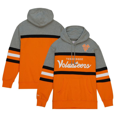 Mitchell & Ness Men's  Orange Tennessee Volunteers Head Coach Pullover Hoodie