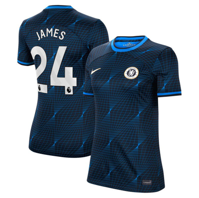 Nike Reece James Chelsea 2023/24 Stadium Away  Women's Dri-fit Soccer Jersey In Blue