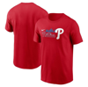 Nike Red Philadelphia Phillies Local Team Skyline T-shirt