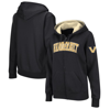 Colosseum Black Vanderbilt Commodores Arched Name Full-zip Hoodie In Black