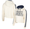 COLOSSEUM COLOSSEUM CREAM PENN STATE NITTANY LIONS PERFECT DATE CROPPED PULLOVER HOODIE