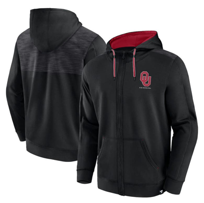 Fanatics Branded Black Oklahoma Sooners Power Index Full-zip Hoodie