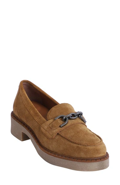 Gentle Souls By Kenneth Cole Libby Platform Bit Loafer In Desert Sand