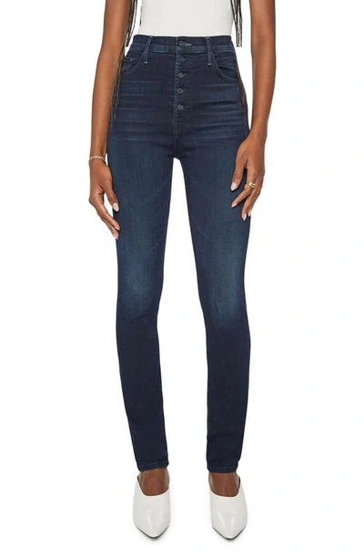 Mother Pixie High Waist Skinny Jeans In Multi
