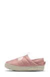 The North Face Nuptse Down Slipper In Pink Moss/ Sandstone