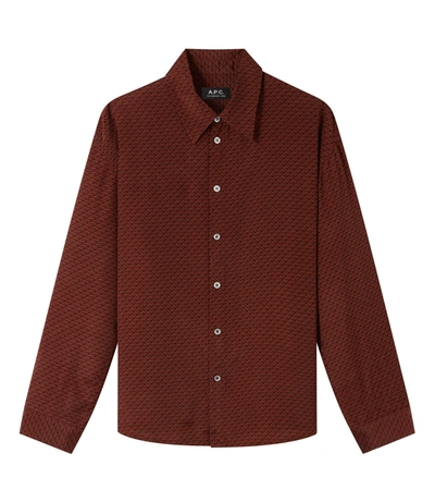 Apc Gaelle Shirt In Red