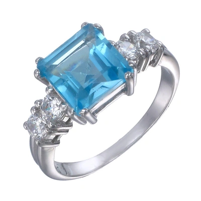 Vir Jewels Sterling Silver Swiss Blue Topaz Ring (1.90 Ct)