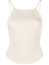 Courrèges Top  Woman Color Yellow Cream In Oats