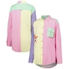 Terez Houston Astros Button-up Shirt In Yellow