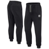 FANATICS SIGNATURE UNISEX FANATICS SIGNATURE BLACK BROOKLYN NETS ELEMENTS SUPER SOFT FLEECE JOGGER