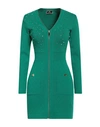 Elisabetta Franchi Woman Short Dress Emerald Green Size 4 Viscose, Polyamide