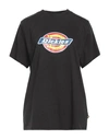 Dickies Woman T-shirt Black Size L Cotton