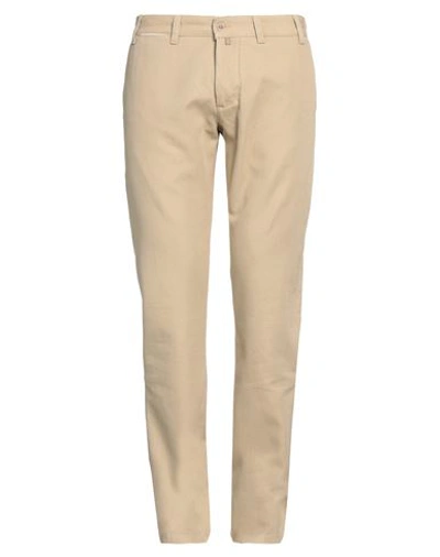 Cantarelli Man Pants Sand Size 40 Cotton In Beige