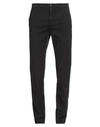 Department 5 Man Pants Black Size 31 Cotton, Elastane