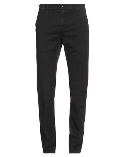 Department 5 Man Pants Black Size 31 Cotton, Elastane