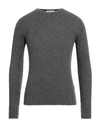 S. Moritz Man Sweater Grey Size 46 Merino Wool In Grey