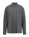 Marni Man Shirt Grey Size 40 Virgin Wool, Polyamide, Elastane
