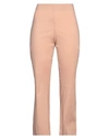Liviana Conti Woman Pants Blush Size 8 Cotton, Polyamide, Elastane In Pink