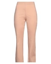 Liviana Conti Woman Pants Blush Size 4 Cotton, Polyamide, Elastane In Pink