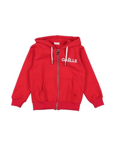 Gaelle Paris Babies' Gaëlle Paris Toddler Boy Sweatshirt Red Size 6 Cotton, Elastane