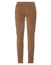 Liu •jo Woman Pants Brown Size 31 Cotton, Elastane