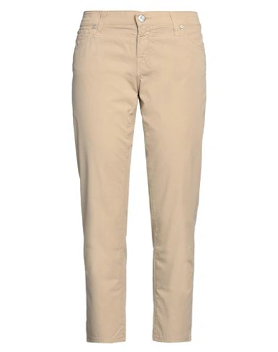 Jacob Cohёn Woman Pants Beige Size 30 Cotton, Elastane