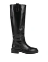 Aeyde Aeydē Woman Boot Black Size 7 Soft Leather