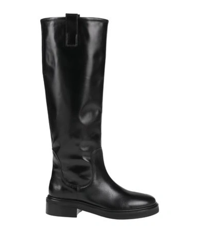 Aeyde Aeydē Woman Boot Black Size 8 Soft Leather