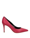 Lerre Woman Pumps Red Size 10 Soft Leather