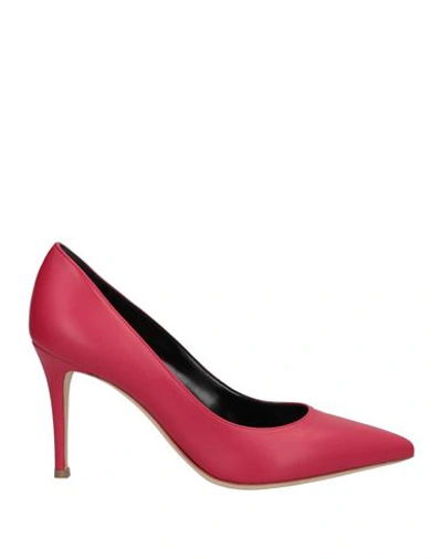 Lerre Woman Pumps Red Size 10 Soft Leather