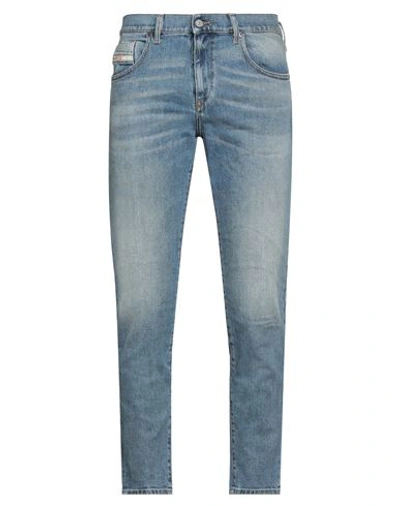 Diesel Man Jeans Blue Size 33w-30l Cotton, Hemp, Elastane
