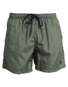 Drumohr Man Swim Trunks Military Green Size Xl Polyester