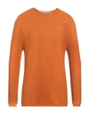 At.p.co At. P.co Man Sweater Camel Size L Cotton In Beige