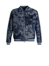 ETRO FLORAL BOMBER JACKET WITH INTARSIA